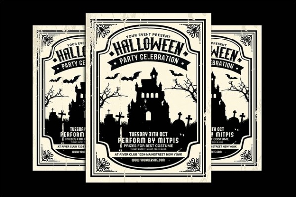 50 awesome halloween invitations and flyers for your spooky celebrations cms