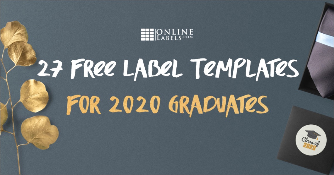 free graduation label templates