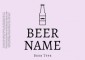 Beer Label Template