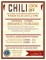 Chili Cook Off Flyer Template