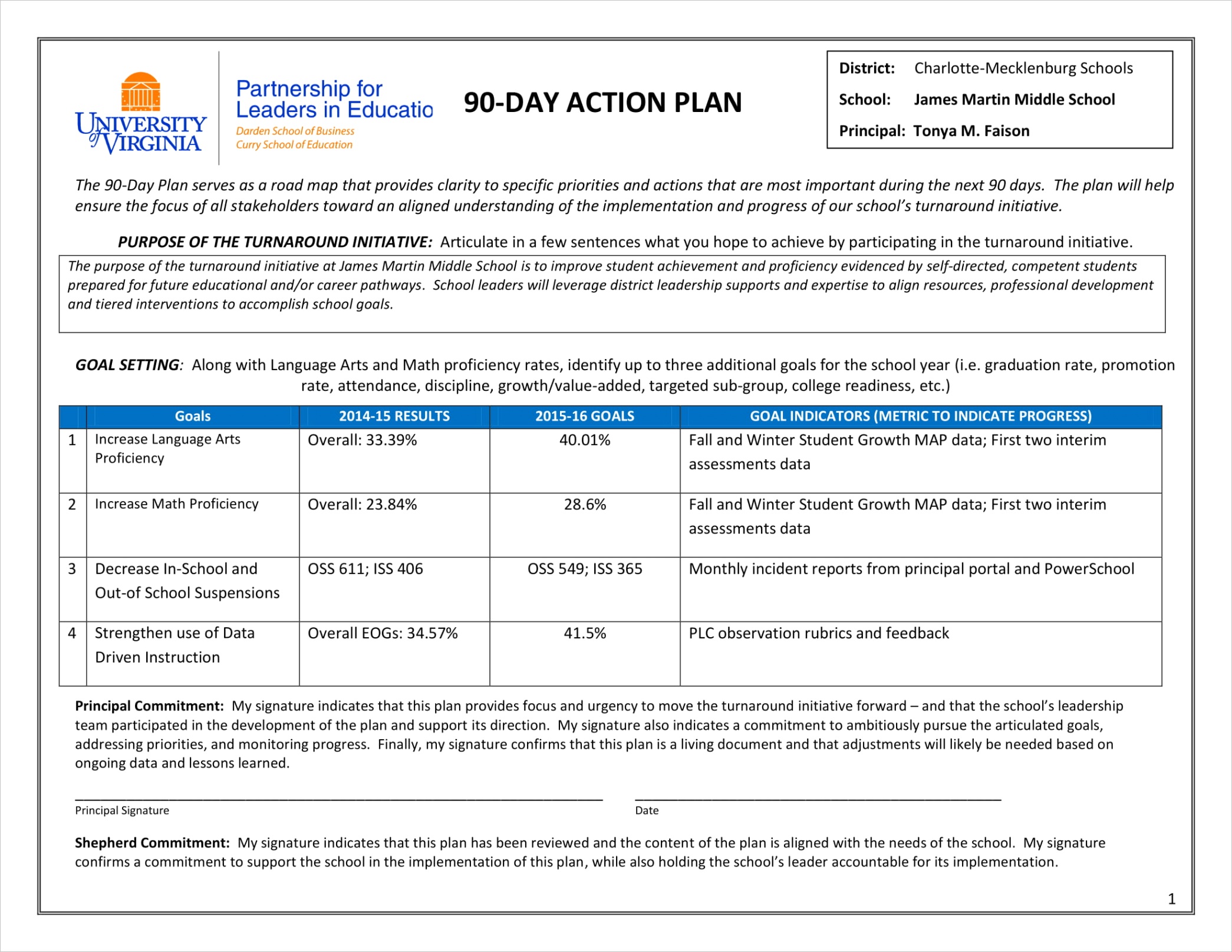 90 day action planml