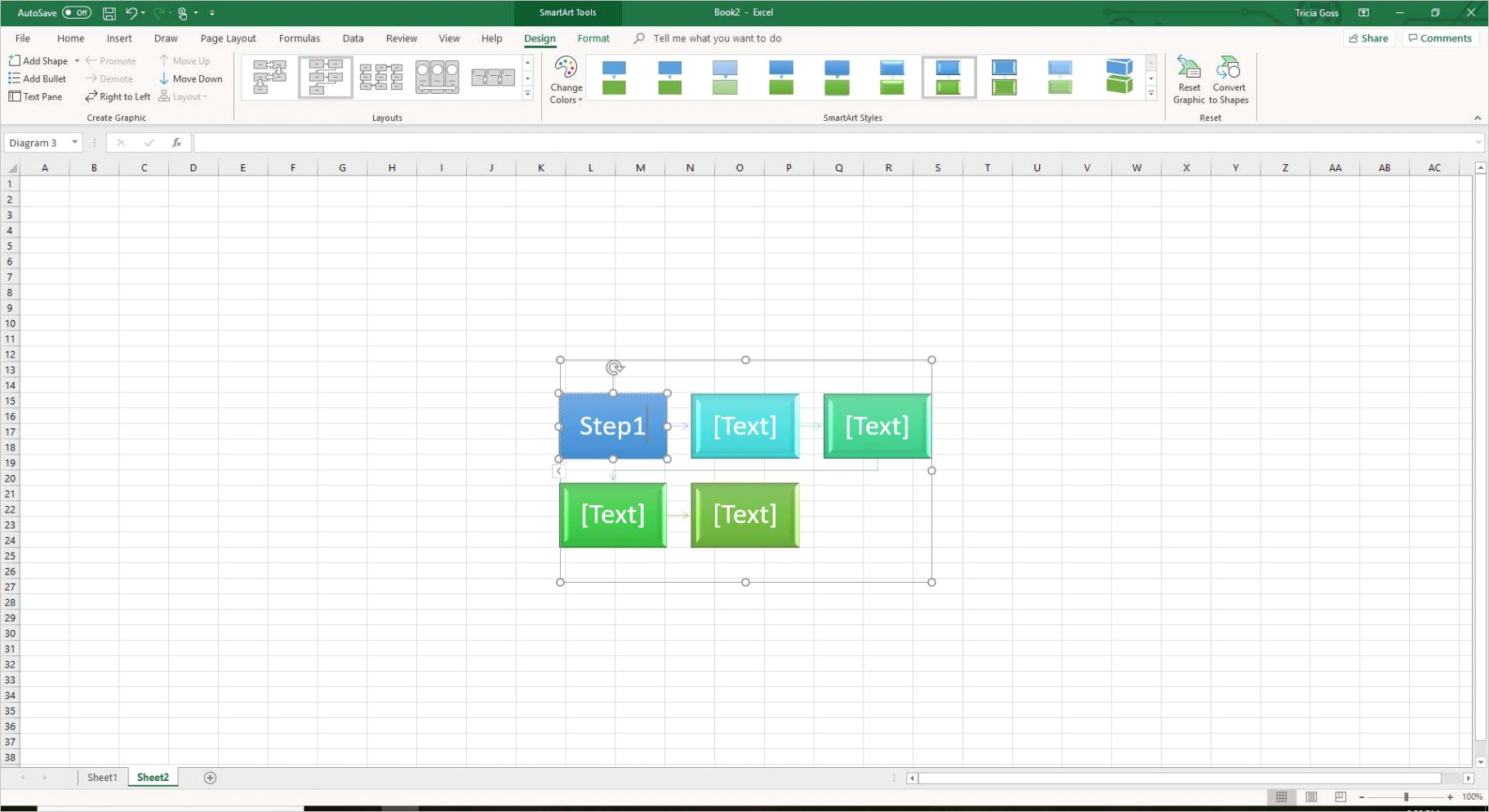 using excel free flowchart templates
