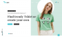 Custom T Shirt Design Website Template