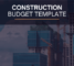 Construction Budget Template
