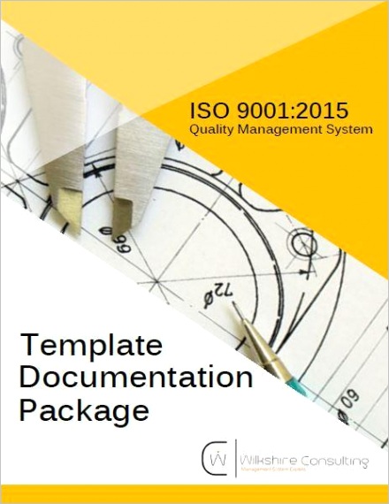 iso 9001 2015 quality management system documentation template package