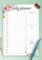 Hourly Daily Planner Template Printable