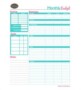 Monthly Budget Template Google Sheets