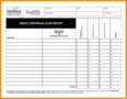 Daily Sales Activity Template