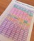 Cute Revision Timetable Template