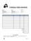 Consulting Invoice Template Word