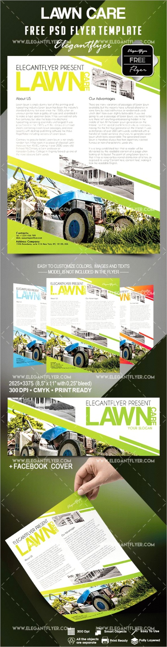 lawn1 care flyers templates free