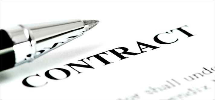 client sign contract