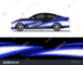 Police Car Graphics Design Template