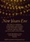 New Year's Eve Invitations Template Free