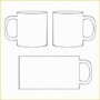 Coffee Mug Printing Template