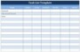 Task List Templates Excel Word