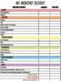 Personal Monthly Budget Template Excel Spreadsheet
