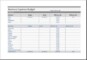 Expense Budget Spreadsheet Template For Business