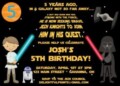 Star Wars Birthday Invitations