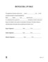 Bicycle Bill Of Sale Form