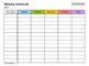 Work Schedule Templates For Employees