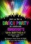 Free Dance Party Invitation Templates
