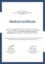 Medical Certificate For Job