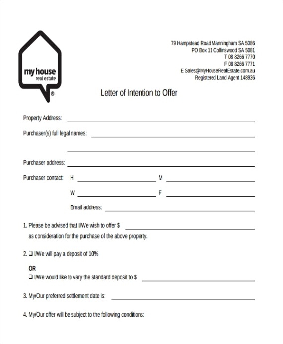 formal offer letter template