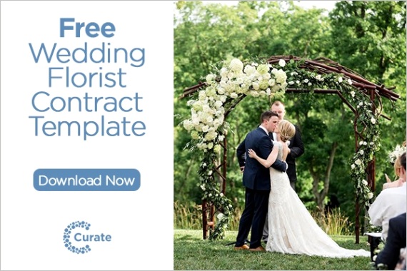 florist wedding contract template