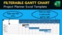 Gantt Chart Template Free