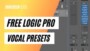 Free Logic Pro X Vocal Templates