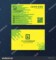 Yellow Business Card